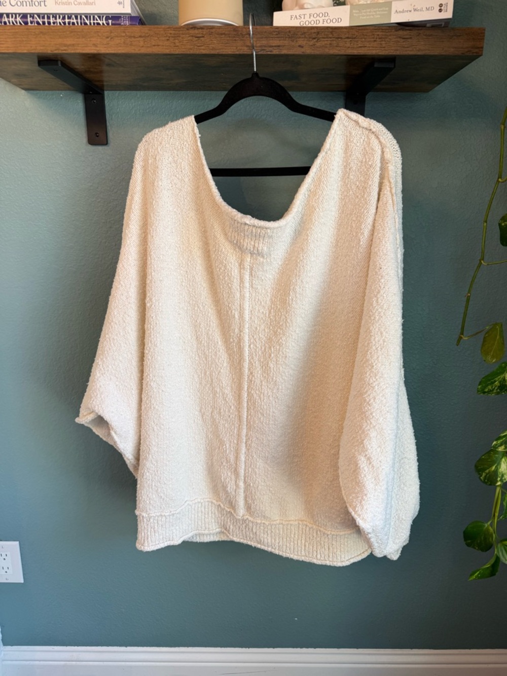 We The Free Cream Off the Shoulder Sweater - Picture 2 of 4